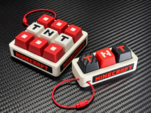 Minecraft TNT Clicker & Keychain
