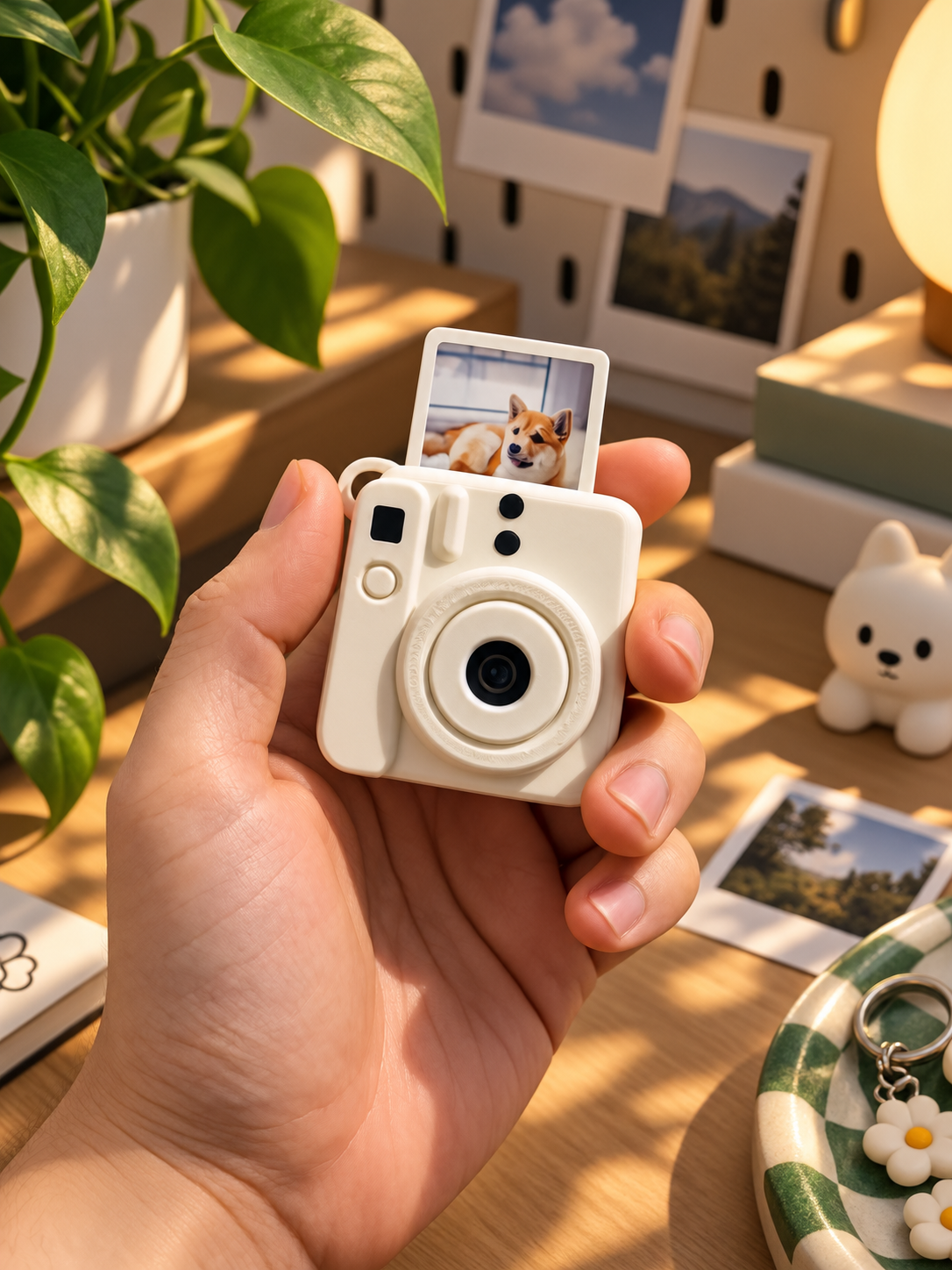 Mini Instax 12 Fidget Keychain