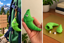Metapod Keychain Pouch