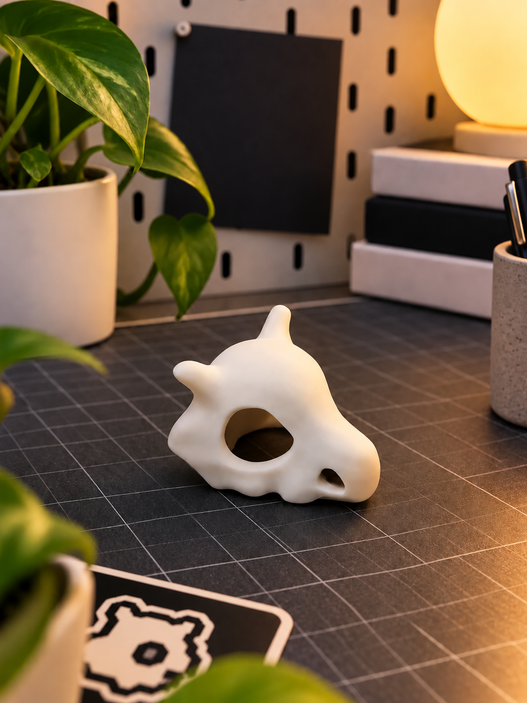 Cubone skull - Keychain